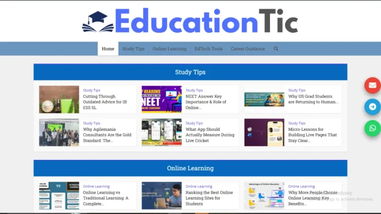 Educationtic com: Smart Digital Learning in 2026