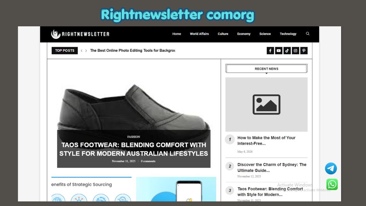 rightnewsletter com